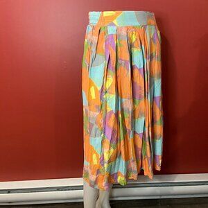 Katies Women's Colorful MIdi Skirt - Size 8